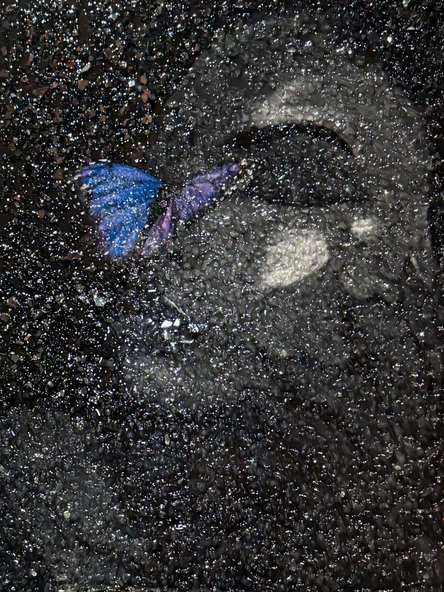 Becoming, Still Original Glass Painting