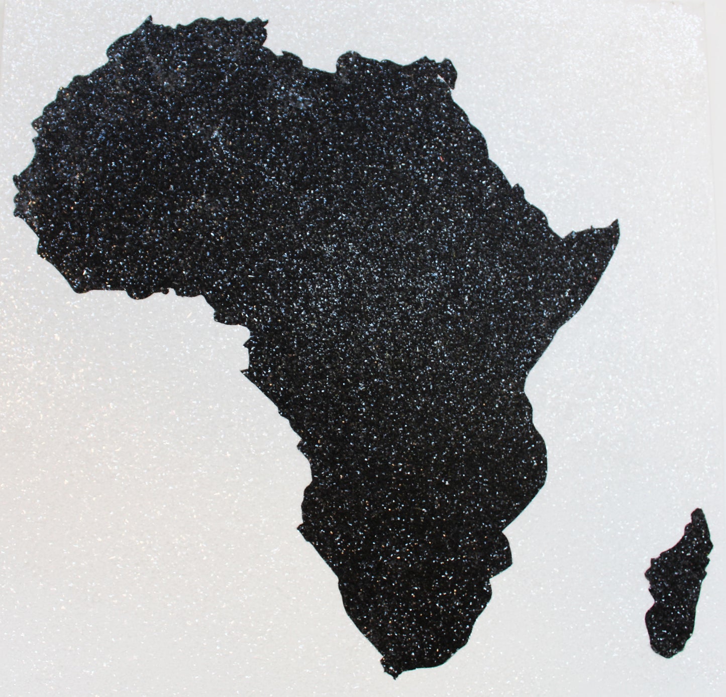 "Land of Diamonds" Original Crushed Glass Painting Limited Edition