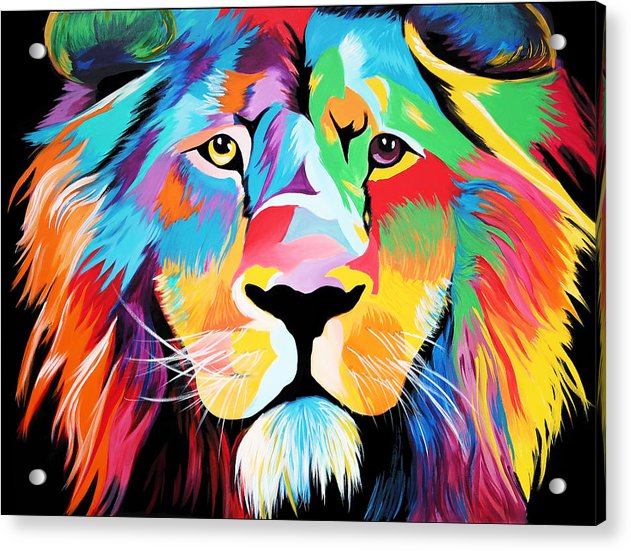 King Of Courage - Acrylic Print