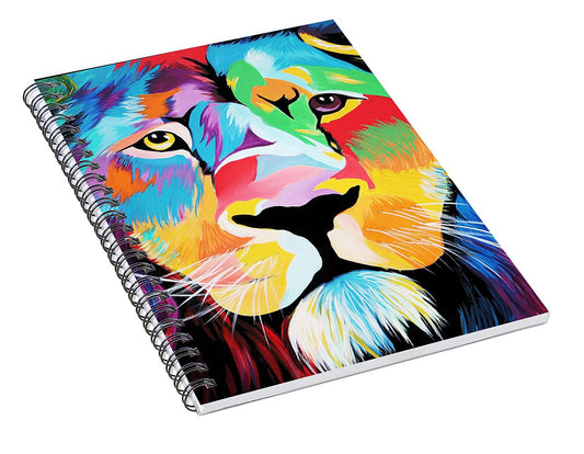 King Of Courage - Spiral Notebook