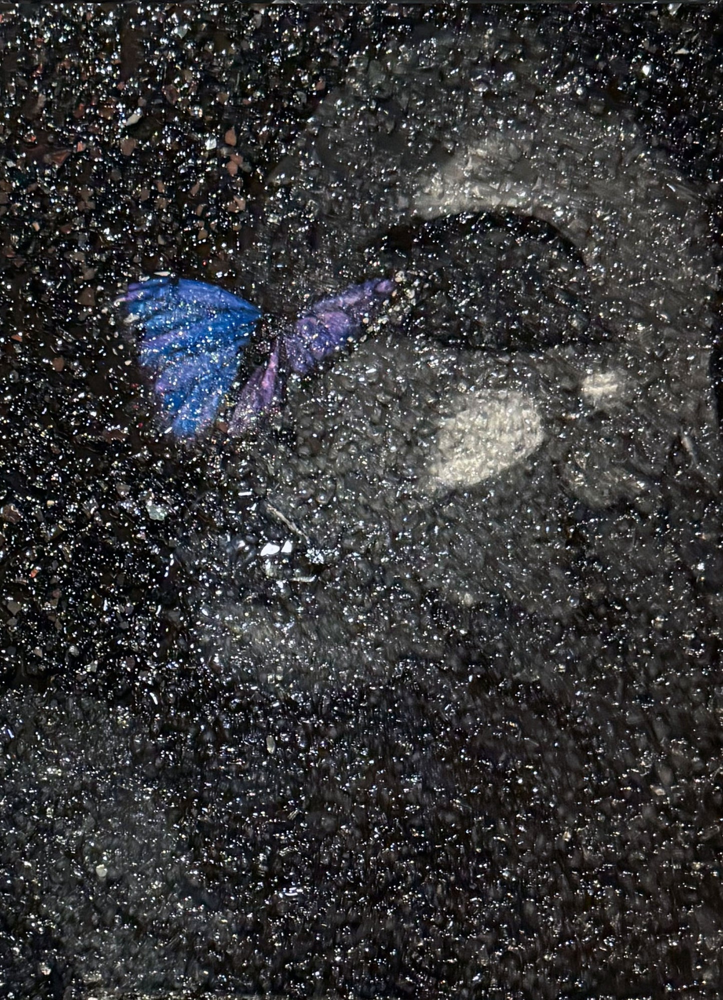 Becoming, Still Original Glass Painting