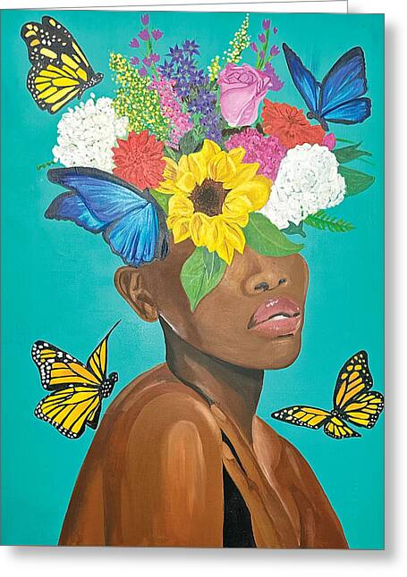 Blooming - Greeting Card