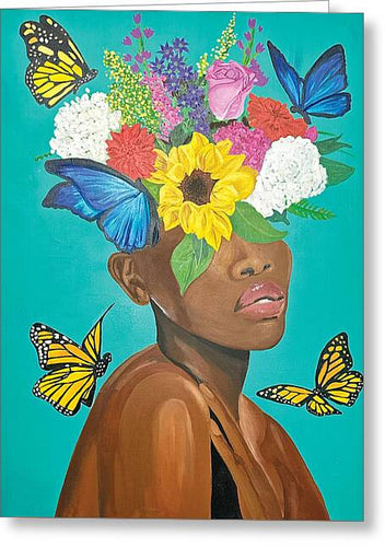 Blooming - Greeting Card