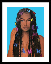 Load image into Gallery viewer, Butterfly Girl - Framed Print