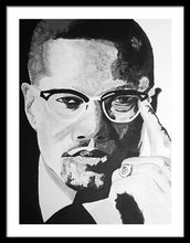 Load image into Gallery viewer, Malcom X - Framed Print