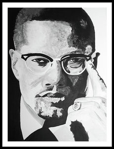 Malcom X - Framed Print
