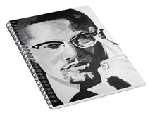 Load image into Gallery viewer, Malcom X - Spiral Notebook
