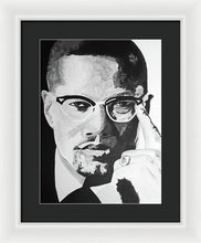 Load image into Gallery viewer, Malcom X - Framed Print