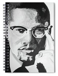 Malcom X - Spiral Notebook