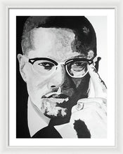 Load image into Gallery viewer, Malcom X - Framed Print