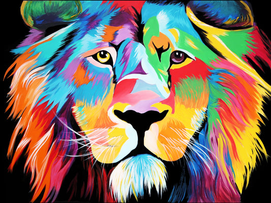 "King of Courage" Original Painting