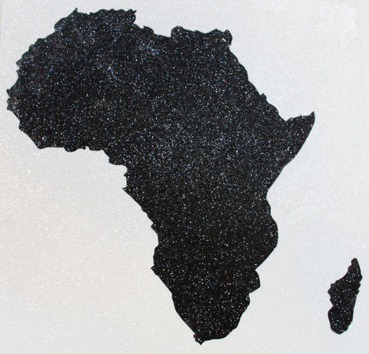 "Land of Diamonds" Original Crushed Glass Painting Limited Edition