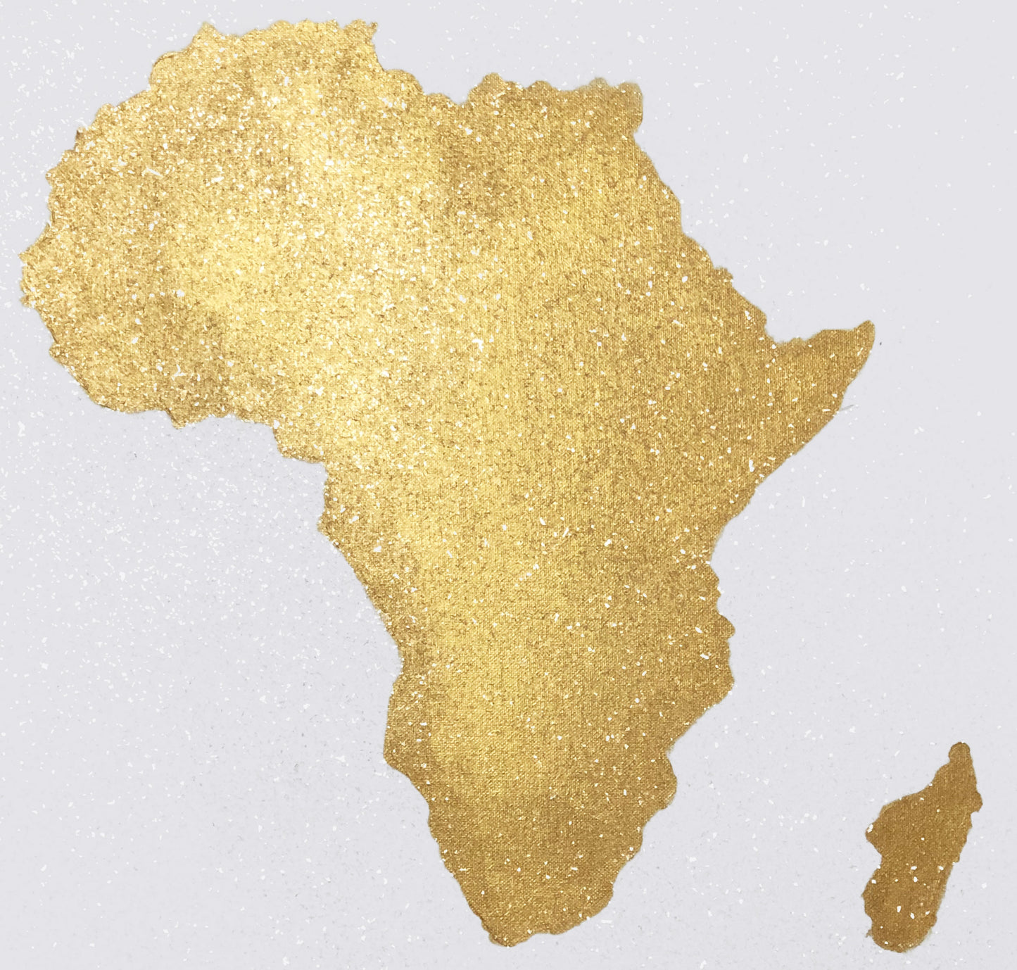 "Motherland Drip" Original Crushed Glass Painting Exclusive Limited Painting