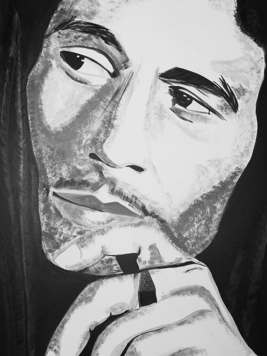 Bob Marley - Original Acrylic Painting