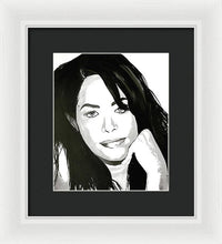 Load image into Gallery viewer, Aaliyah - Framed Print