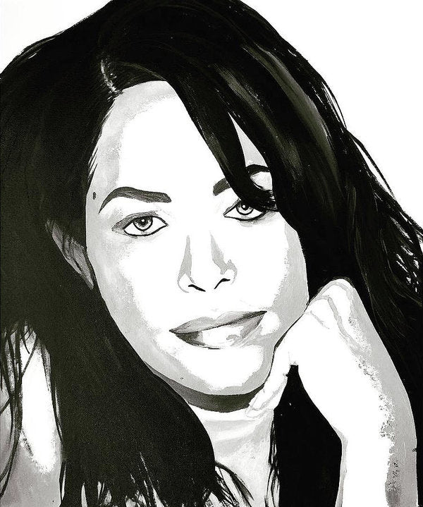 Aaliyah - Art Print