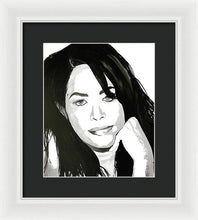 Load image into Gallery viewer, Aaliyah - Framed Print