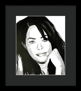 Aaliyah - Framed Print