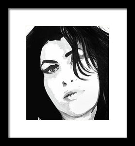 Amy Whinehouse - Framed Print