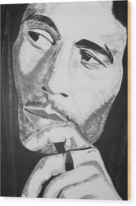 Bob Marley  - Wood Print