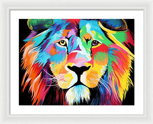 King Of Courage  - Framed Print