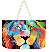 Load image into Gallery viewer, King Of Courage  - Weekender Tote Bag