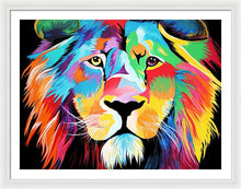 Load image into Gallery viewer, King Of Courage  - Framed Print