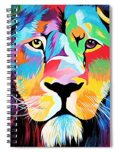 King Of Courage  - Spiral Notebook