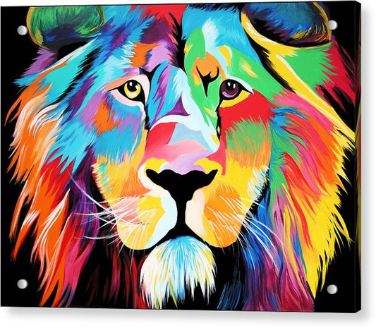 King Of Courage  - Acrylic Print