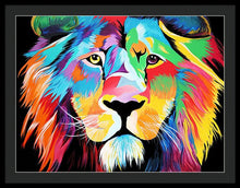 Load image into Gallery viewer, King Of Courage  - Framed Print