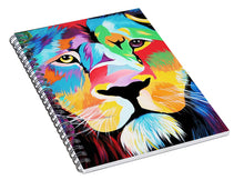 Load image into Gallery viewer, King Of Courage  - Spiral Notebook