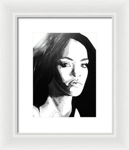 Rihanna - Framed Print