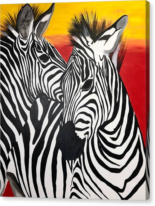 Zebras - Canvas Print