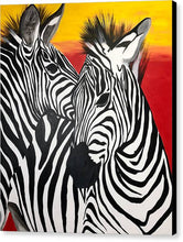 Load image into Gallery viewer, Zebras - Canvas Print